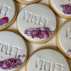 Cookies with Heart Sprinkles