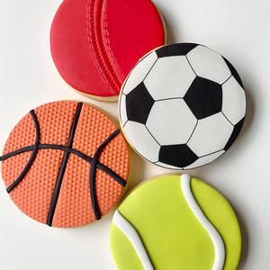 Sports Balls Cookies